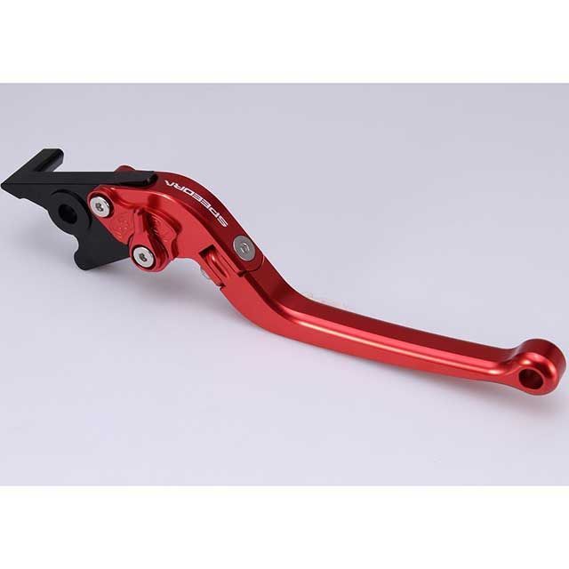 SPEEDRA アジャストブレーキレバー スタンダード可倒式（レバー本体カラー：レッド） MT-07 Y-AMT アジャスターカラー チタン LVAG092RD-TM