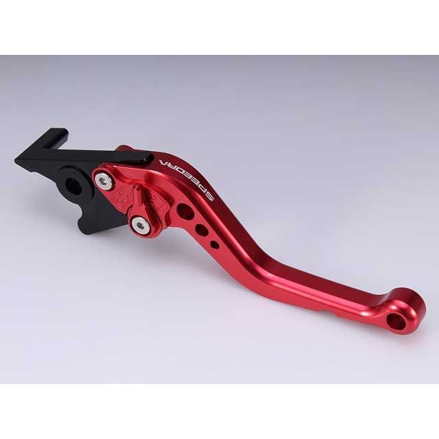 SPEEDRA アジャストブレーキレバー スタンダードショート（レバー本体カラー：レッド） MT-07 Y-AMT アジャスターカラー レッド LVCG092RD-RD