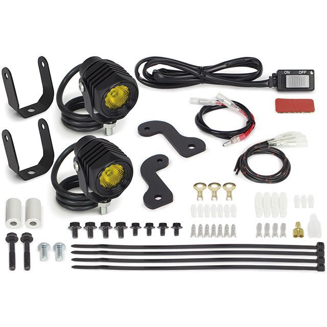 SP武川 LEDフォグランプキット3.0（950/レモンイエロー） スーパーカブ110 スーパーカブ50 ・05-08-0673｜モトメガネ 店