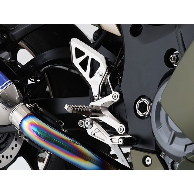 アエラ ライディングステップキット SUZUKI Hayabusa/隼(無電解ニッケルめっき) Hayabusa/隼 AE-10108-Ni