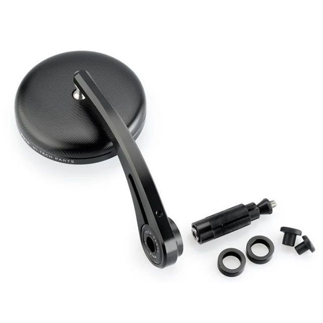プーチ バーエンドミラー GRAND TRACKER LEFT-RIGHT(ブラック) 汎用 9691N|モトメガネ 店