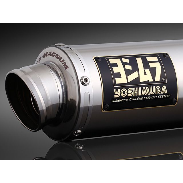 ヨシムラ KLX230/S/SHERPA/SM 機械曲 GP-M105 サイクロン SS(ステンレスカバー) 110A-239-5U50|モトメガネ 店