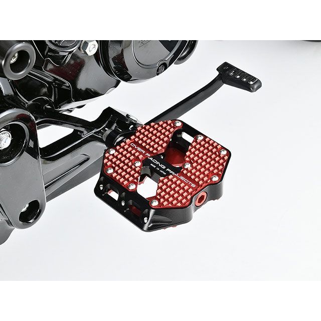 オーバーレーシング フラットペダル ラージ（ブラック/レッド） ・51-012-22B 43,891円