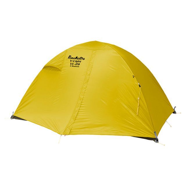 プロモンテ VL-29 4S 超軽量4シーズン用ダブルウォールテント2人用（イエロー） VL-29