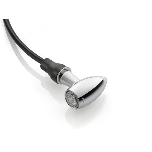 リゾマ Indicator light「CLUB L」 pair set(クローム) 汎用 TS151CH|モトメガネ 店