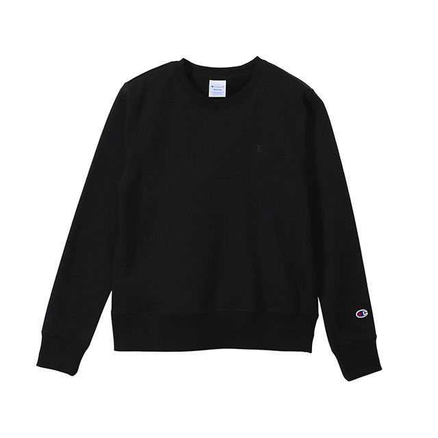 チャンピオン CW-Y018 CREW NECK SWEATS（ブラック） サイズ S CW-Y018