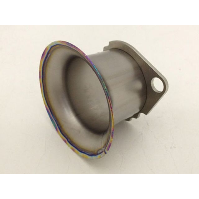 【メーカー直送】スーパーバイク PWK28用フルチタンファンネル 汎用 仕様 マットピュア(焼き色なし) サイズ 45mm 68513-289215|モトメガネ 店