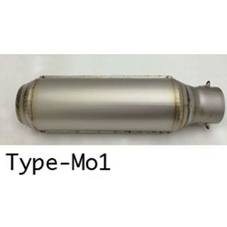 【メーカー直送】スーパーバイク Type-Mo1 90φ（チタン） 汎用 付属 ステー付 68530-289258
