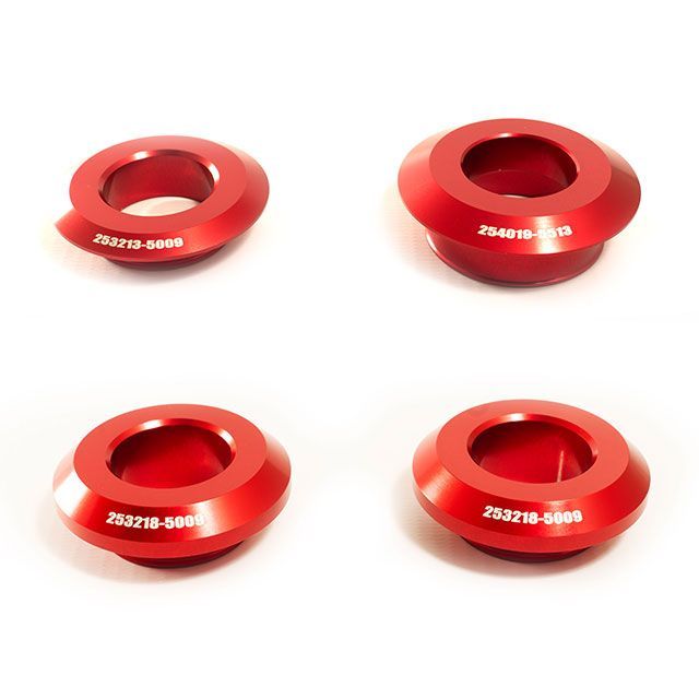 テラモト パフォーマンスカラー ZX-10R 16-/21- ZX-10RR 17-/ZX-10R SE 18- フロント/リアセット（レッド） K-SET02-01｜モトメガネ 店
