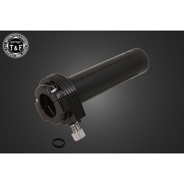 ガレージT&F バルカン400 スロットルハウジング（ブラック） ・4024575