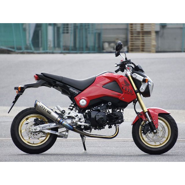オーバーレーシング GP-PERFORMANCE RS-R フルチタンマフラー GROM ・13-22-21R