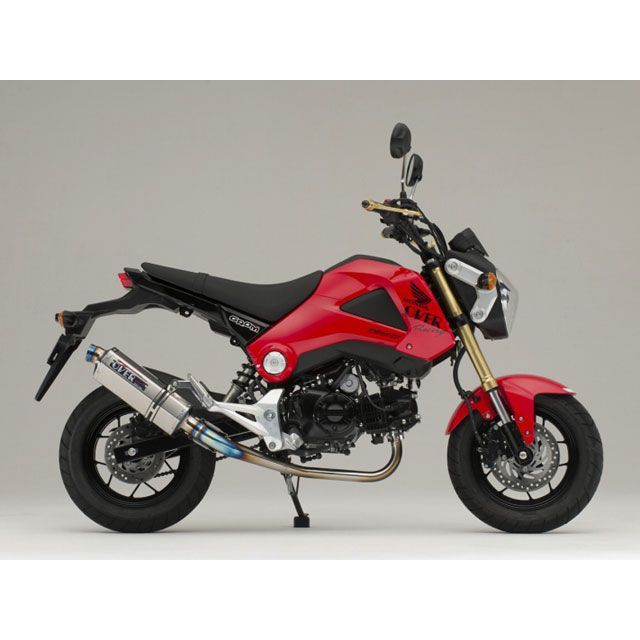 オーバーレーシング TT-Formula フルチタンマフラー GROM ・16-22-01｜モトメガネ 店