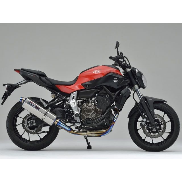 オーバーレーシング TT-Formula フルチタンマフラー 2-1 MT-07 ・25-50-01｜モトメガネ 店