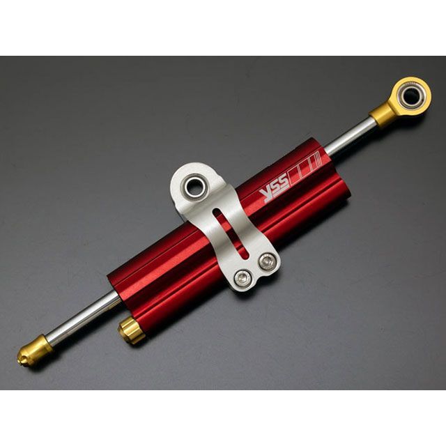 YSS STEERING DAMER A-CLAMP 150mm EG188（レッド） 汎用 124-7840003