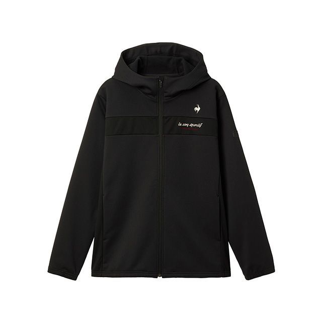 ルコック 防風ストレッチワッフルボンディングアウター（ブラック） サイズ O LT5FWB60M