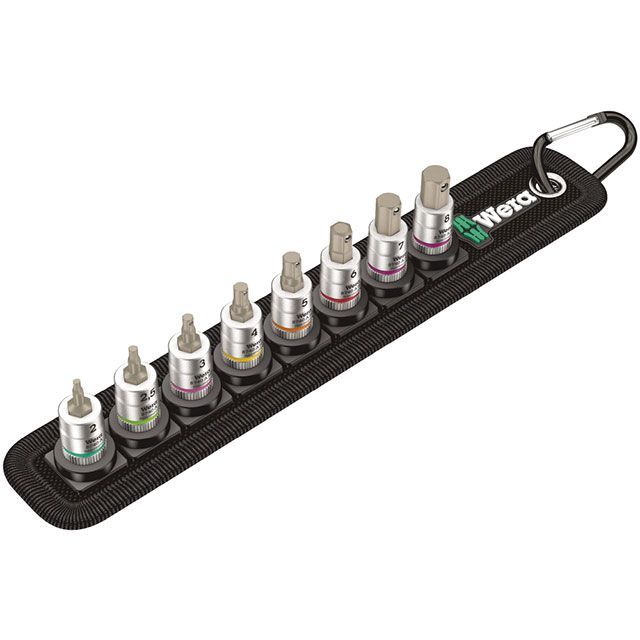 ヴェラ 003881 差込角1/4DR 8点組ヘックスプラスビットソケットセット ・003881｜モトメガネ 店