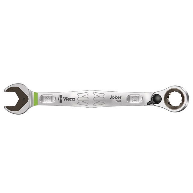 ヴェラ 020073 コンビネーションラチェットレンチ JOKER スパナ部内側口幅18mm 全長234mm ・020073
