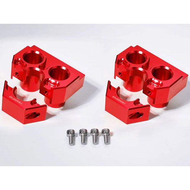 エヴァテック CNCエンジンガードブラケット CT125(レッド) CT125 EVT-5160-RD|モトメガネ 店