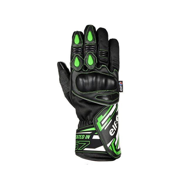 エルフ ライディングウェア 2025-2026秋冬モデル EG-W529 ネーロウィンターグローブ（グリーン） サイズ Ladies/S EG-W529｜モトメガネ 店