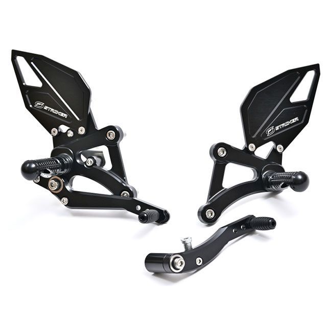 ストライカー FORTI ステップキット 4ポジション（ブラック） CB1000HORNET/SP SS-FT2171B