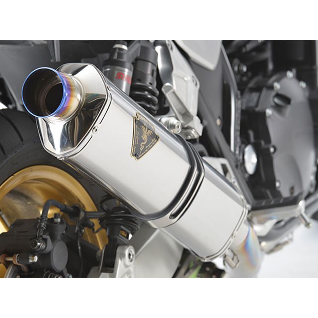 アールズギア ワイバンRフルエキゾースト ツイン Sタイプ マフラー（チタンポリッシュ） CB1300SB CB1300SF WH48-S6ST｜モトメガネ 店