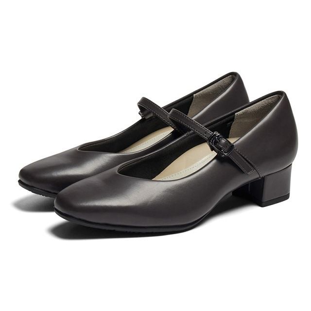 アシックス AO-10243 ROOMY PUMPS(ダークグレー) サイズ 23.5cm AO-10243