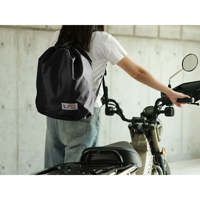 【メーカー直送】ドッペルギャンガー ライダース巾着ザック IMOCK（ブラック） DBT652-BK 7,032円