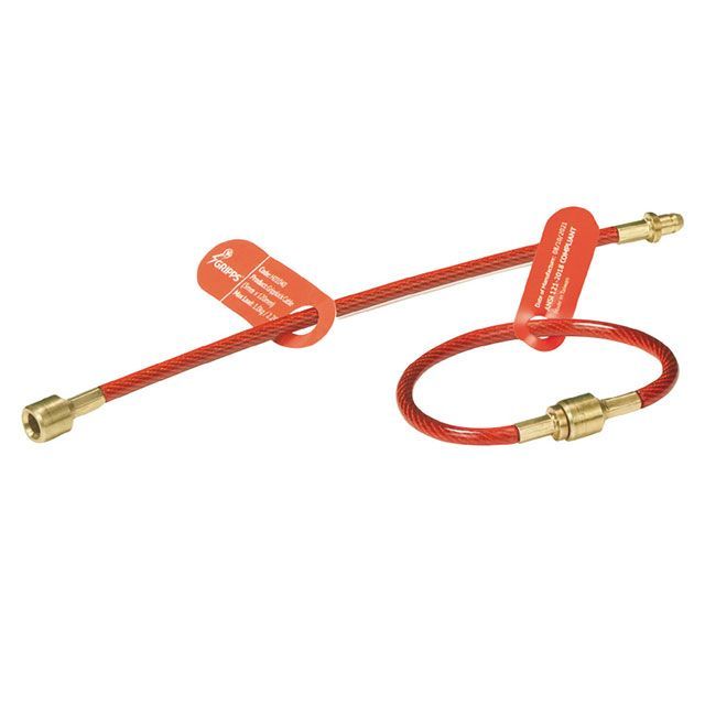 WORKPRO H01040-5GRIPPS グリップス グリップロックケーブル サイズ3mm×120mm 5個入 最大荷重1kg H01040-5