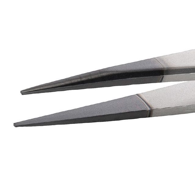 ideal-tek 00.SA.DC.0.IT ESDステンレスピンセット 直鋭型 耐酸･耐磁 ダイヤモンドコーティング 先端幅0.90mm 全長120mm 00.SA.DC.0.IT｜モトメガネ 店