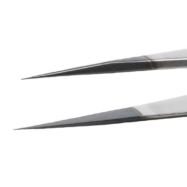 ideal-tek 3.SA.DC.0.IT 極細ESDステンレスピンセット 直鋭型 耐酸･耐磁 ダイヤモンドコーティング 先端幅0.18mm 全長120mm 3.SA.DC.0.IT