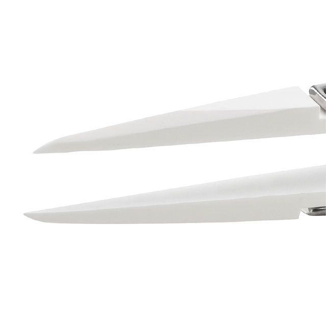 ideal-tek 72MZ.SA.0.IT 極細セラミックチップ交換式 ステンレスピンセット 直鋭型 先端幅0.30mm 全長135mm 72MZ.SA.0.IT