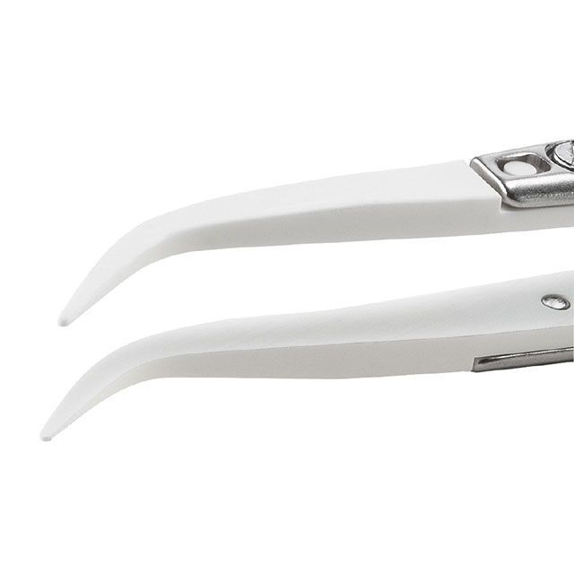 ideal-tek 7MZ.SA.0.IT セラミックチップ交換式 ステンレスピンセット 直鋭型 先端幅0.70mm 全長135mm 7MZ.SA.0.IT