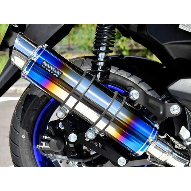 ビームス R-EVO2 ヒートチタン フルエキゾースト 政府認証 N-MAX125 G276-54-007