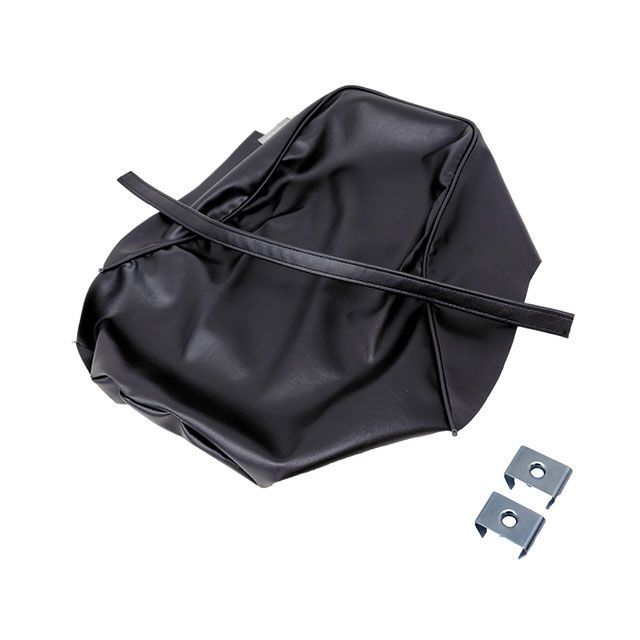 アルバ 日本製シートカバー/ジェイド250(MC23) タンデムベルト金具付き【ブラック】(張替) ジェイド250 HCH1130-K23P10-PARTS