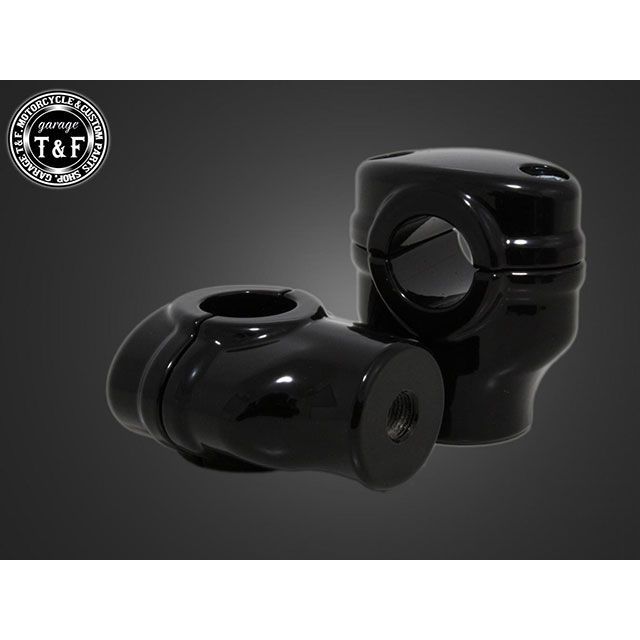 ガレージT&F ボルト オーバルハンドルポスト2インチ(ブラック) ボルト ボルトR ・7091414|モトメガネ 店