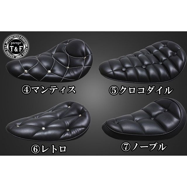 ガレージT&F BOLT BLソロシート&リジットマウント用ステーSET タイプ マンティス/ブラック ・4024612|モトメガネ 店