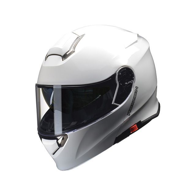 リード工業 REIZEN モジュラーヘルメット（ホワイト） サイズ LL REIZEN