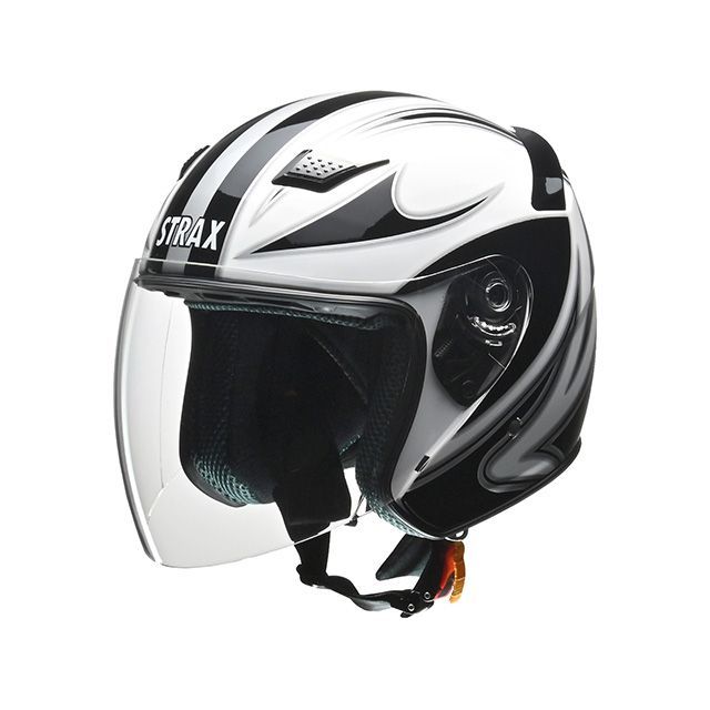リード工業 STRAX SJ-9 ジェットヘルメット（ホワイト） サイズ M SJ-9