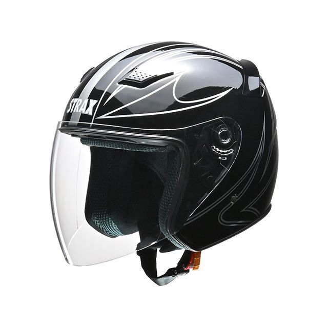 リード工業 STRAX SJ-9 ジェットヘルメット（ブラック） サイズ LL SJ-9