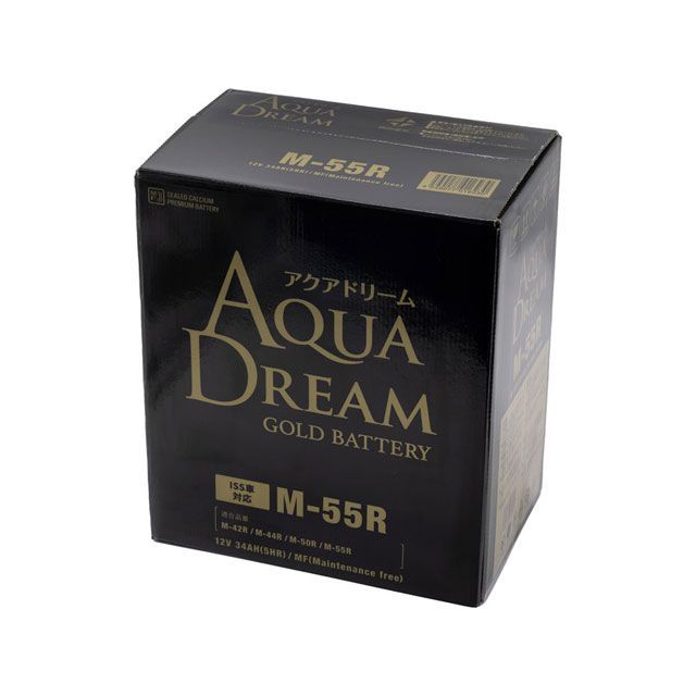 【メーカー直送】アクアドリーム GOLD 四輪バッテリー AD-GB-M-55R M-55R