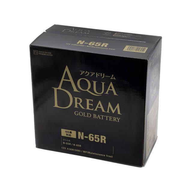 【メーカー直送】アクアドリーム GOLD 四輪バッテリー AD-GB-N-65R N-65R
