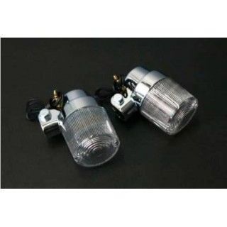 M-TEC中京 ヨーロピアンウィンカー 300型（φ50） 2個入り Z-I Z-II カラー クリアレンズ/メッキボディー MRS-C21133 7,281円