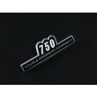 M-TEC中京 サイドカバーエンブレム750 純正タイプ品 Z1 Z2 MRS-K03