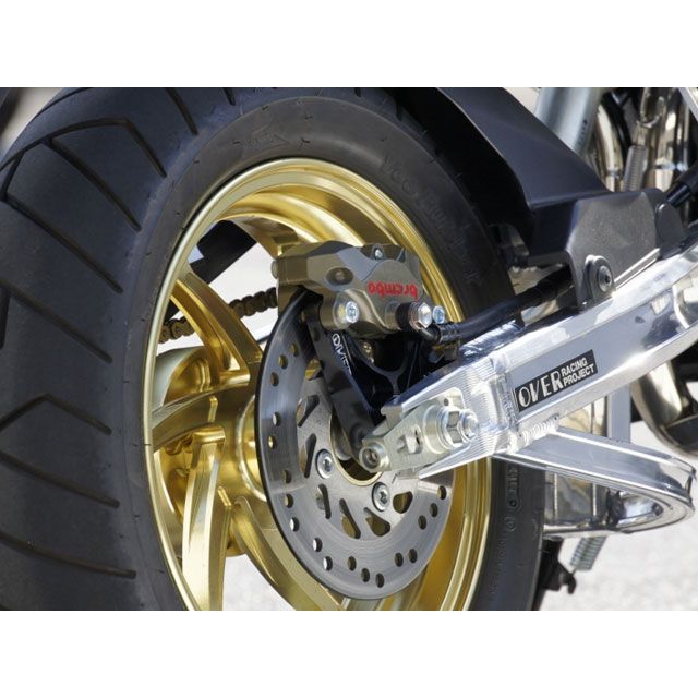 オーバーレーシング リアキャリパーサポート ブレンボ2P用 アッパーマウント GROM ・83-22-21