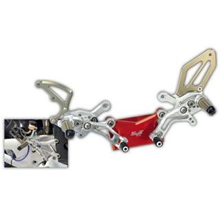 ロビーモト CBR600RR（07-13） バックステップ SBK シルバー CBR600RR 003-H0008A｜モトメガネ 店