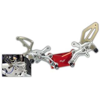 ロビーモト ZX-10R（11-14） バックステップ SBK RC シルバー ZX-10R 003-K0007A｜モトメガネ 店