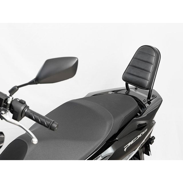 キジマ バックレスト（マットブラック） PCX125/150/160 210-0032