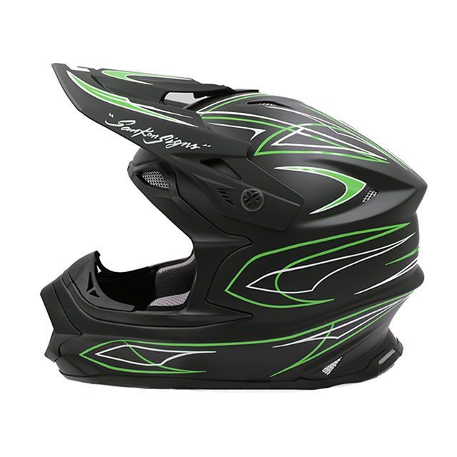 ジーロット マッドジャンパー2 SOLID MATT BLACK ピンストライプストレート（グリーン/ホワイト） サイズ S MJ0027/S