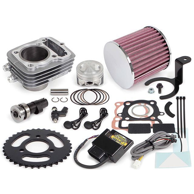 SP武川 ハイパーSステージボアアップキット80cc Ape50（FI）Type D ・01-05-5495