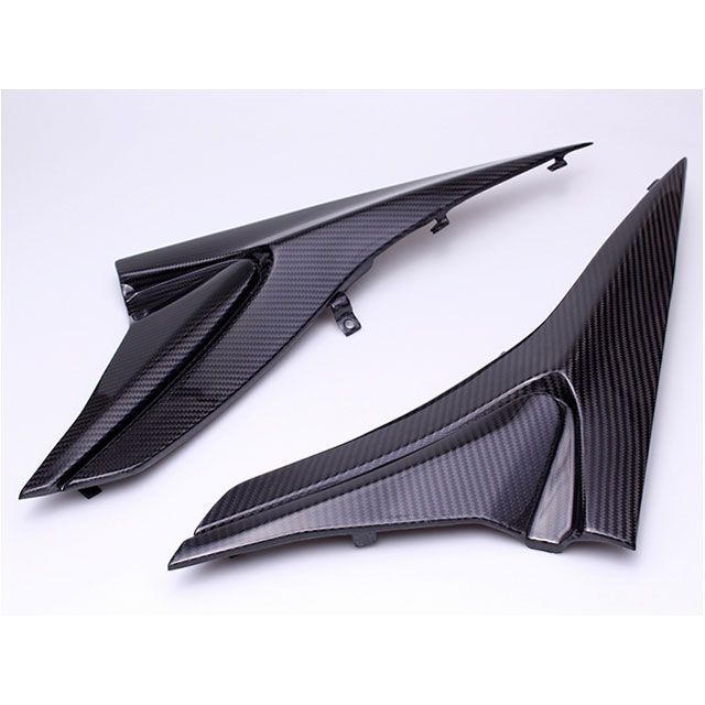 SPEEDRA サイドカバー 左右セット ドライカーボン RS660 仕様 フォージドカーボン艶あり CAP1106FG｜モトメガネ 店